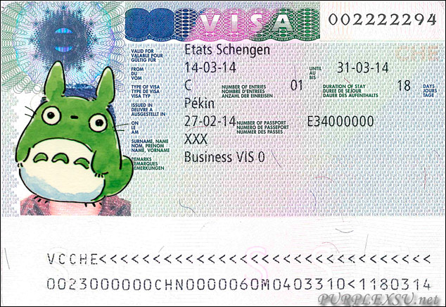 瑞士申根商务签证