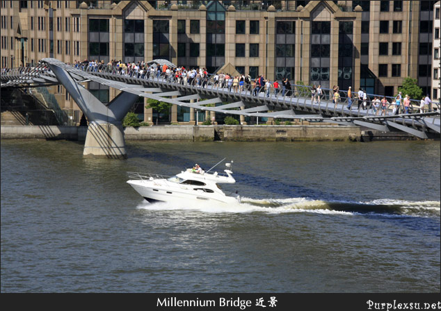 伦敦的著名建筑Millennium Bridge