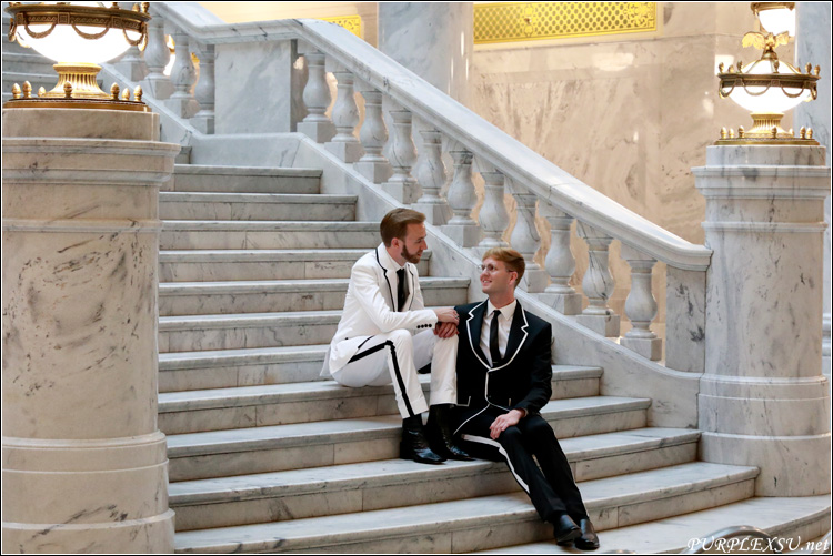 Utah State Capitol里的同性恋人