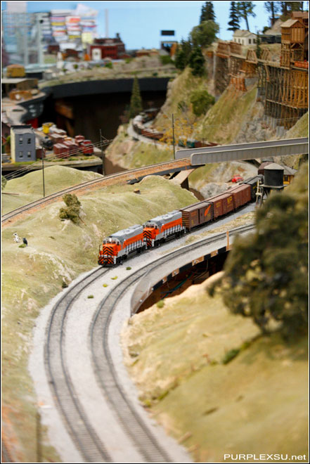 加州铁路模型博物馆：火车模型