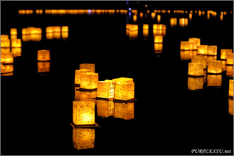 Lake Gregory的水灯节（Water Lantern Festival）